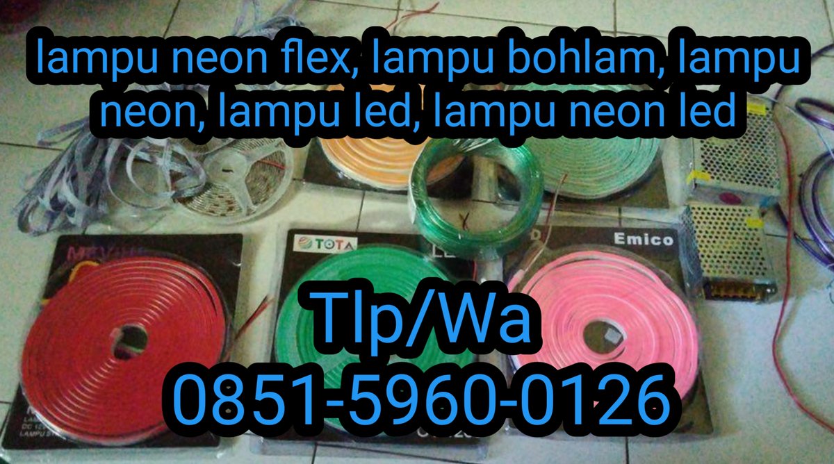 Naufalprkrn1's tweet image. Tlp/Wa 0851-5960-0126, Pusat Jual Lampu Bohlam Surabaya lampu neon flex, lampu bohlam, lampu neon, lampu led, lampu neon led #lampucafé
#lampurumah
#lampuplafon
#lampudownlight
#lampudownlighttempel