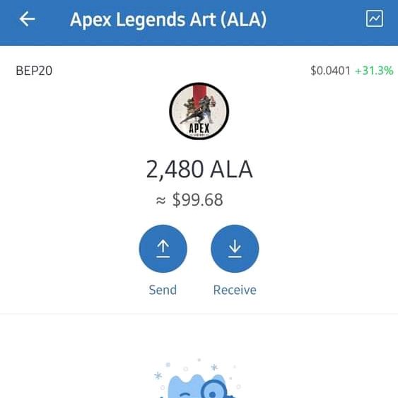 🎉THE BIG AIRDROP🎉
✅INSTAN CLAIM ALA✅

📖 Step-by-step guide:
1⃣ Copy link: 🔗 apexlegends.art/?ref=0xD129BC1…

2⃣ Paste Link in Trust Wallet or Metamask DApps -  Search bar
3⃣ Select Smartchain Network
4⃣ Press BUY or Claim
5⃣ Confirm Transaction
6⃣ Done you Received ( ALA )