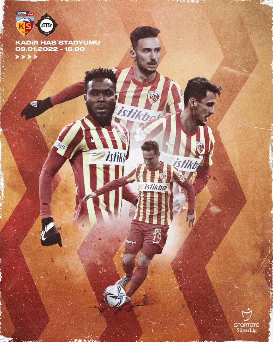 kysrtoken's tweet photo. 👊 @KayserisporFK için maç günü! ✅

🟡🔴 Yukatel Kayserispor 🆚 Altay

📣 Başarılar takım 💪

#Kayserispor
#kysrtoken https://t.co/nKgDQ3zxH5