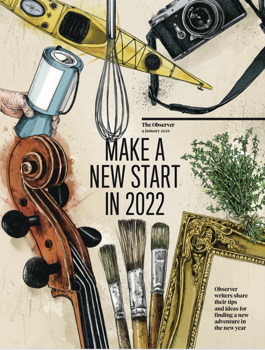 Philippa_Perry's tweet photo. Lovely supplement with your real hard copy of The Observer today. One of the best things you can do for your well-being is get interested in something (other than yourself) and pursue it. This supplement is full of fine examples and it’s NOT about getting fit or losing weight https://t.co/p2Kx5xWRTD