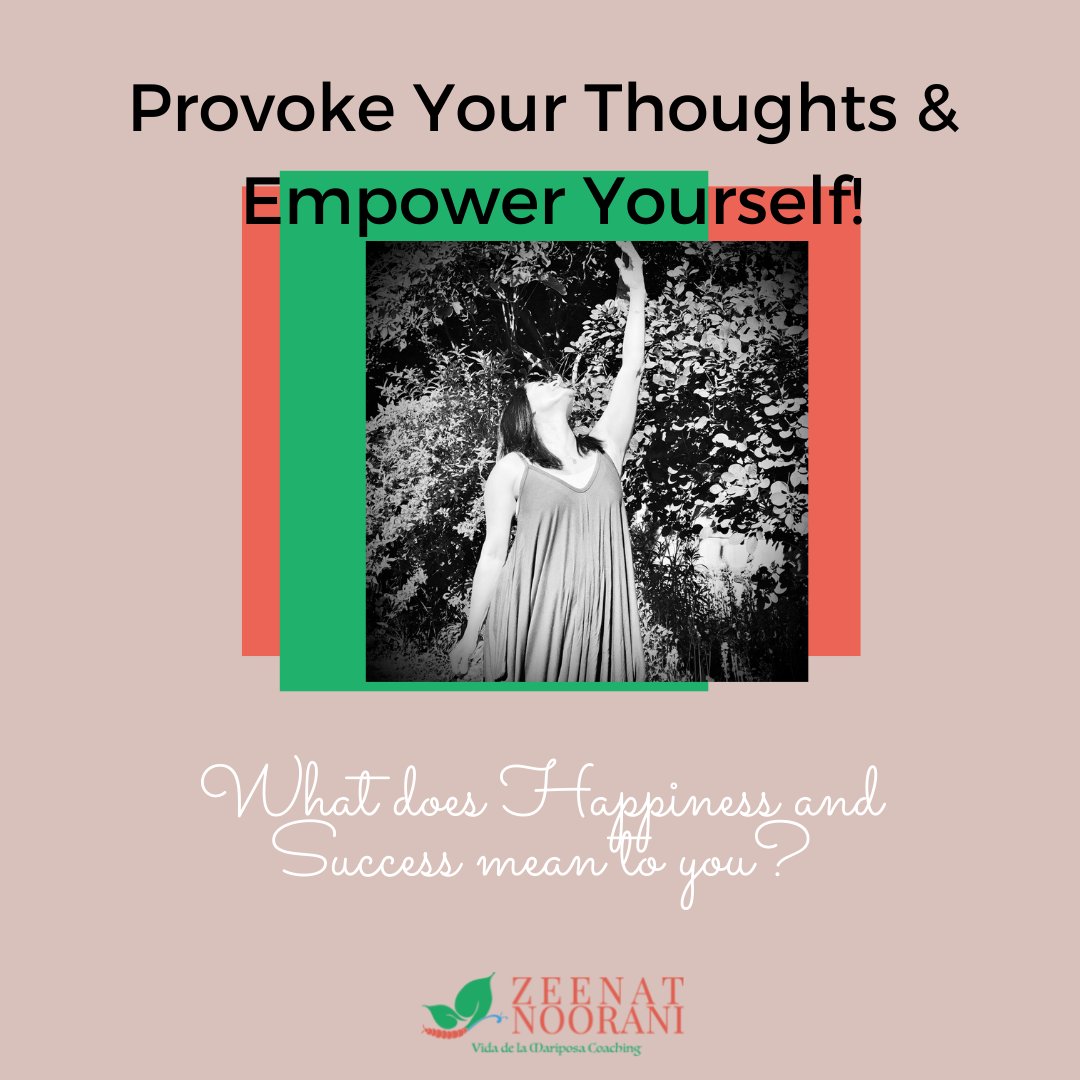 #Empowering #Question of the week! 
💖''That does Happiness &amp; Success mean to you?''💖
Take a moment to Stop &amp; truly #Reflect
Allow yourself to ponder over this question so that it can empower you to be the best version of yourself🦋
Please share your thoughts to inspire others.
