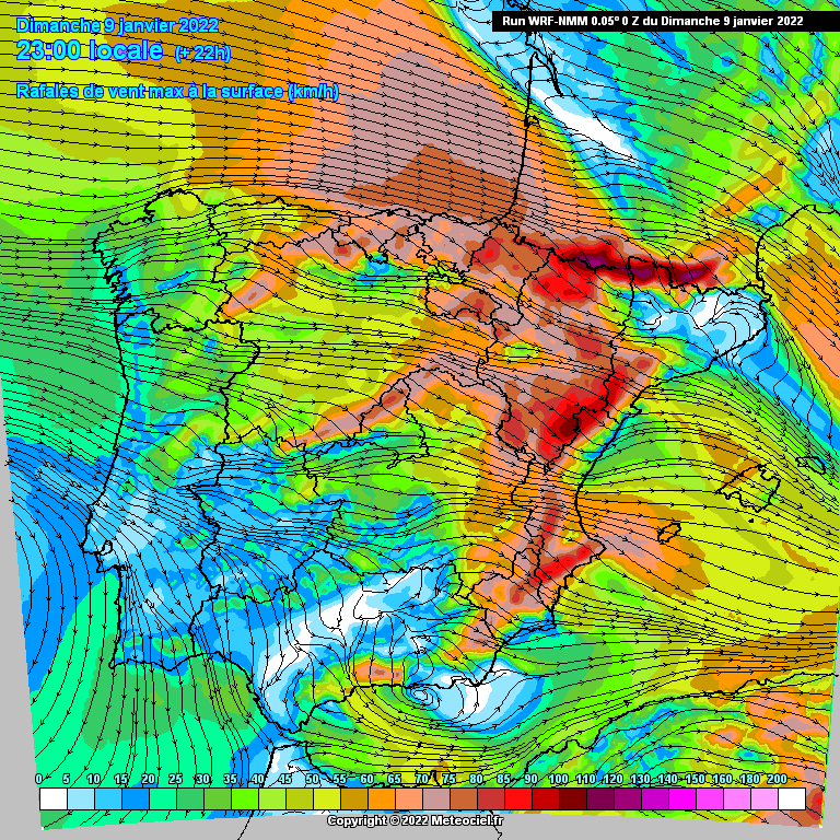 El viento de poniente irá a más en el día de hoy, y las rachas más intensas se esperan esta noche, especialmente en la provincia de #Alicante y en zonas altas del sureste. Precaución ⚠️