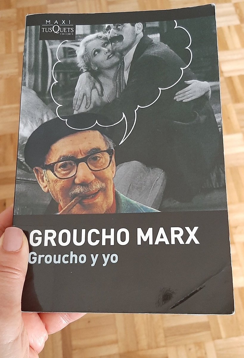 dodicleo1229's tweet photo. 1° libro del año 👍👍👍
Humor inteligente con grandes reflexiones.
#Recomendado 
#lecturas 
#biografia
#Groucho 
#hermanosmarx https://t.co/izof3epto7