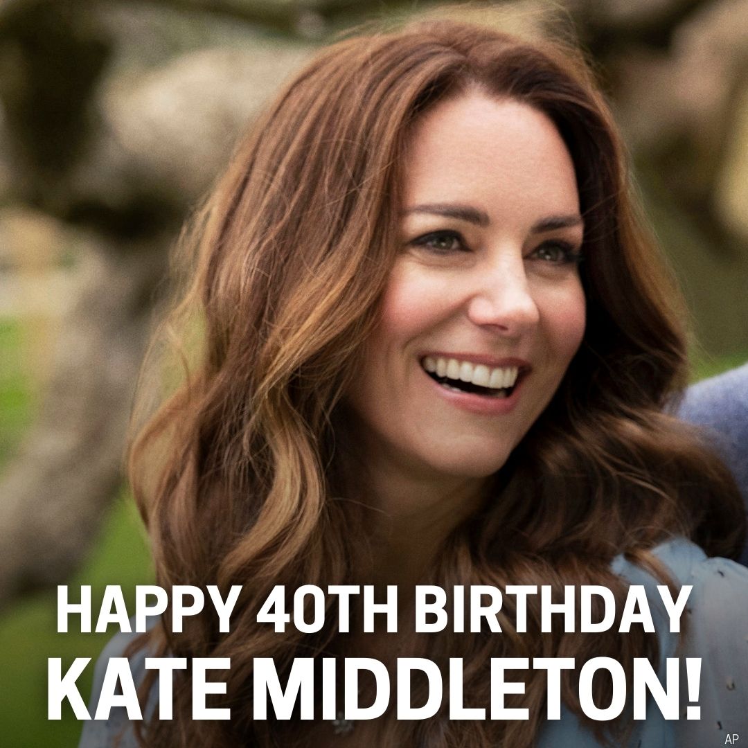 HAPPY BIRTHDAY! Kate Middleton turns 40 years old today! 