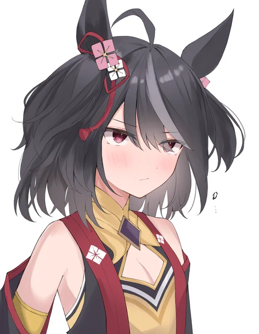 トレーナーのとある場面を見かけたキタちゃん
#ウマ娘 