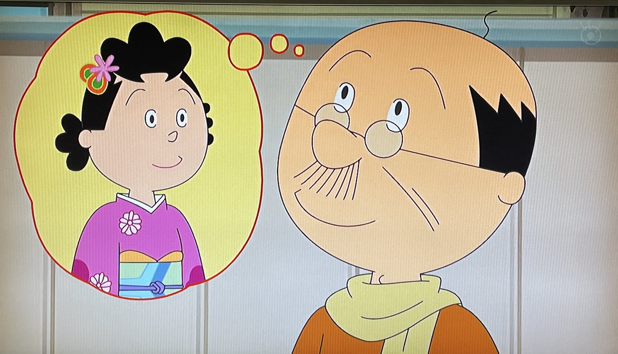 サザエさん「風景画付きセル画」 セル画 サザエさん animation cel sazaesan – curve-arts