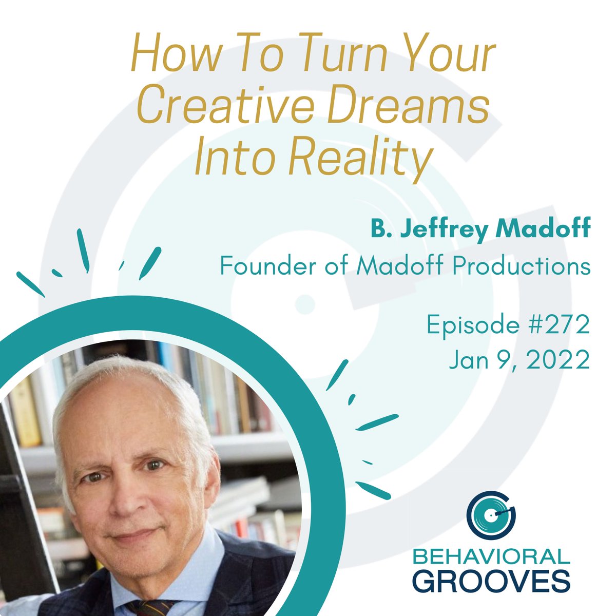 Behavioral Grooves Podcast (@behavioralgroov) on Twitter photo ๐ฌ Learn how to turn your creativity into a career with American director, producer, photographer, writer and professor, Jeff Madoff.
๐ง Listen NOW: behavioralgrooves.com/episode/creatiโฆ
<a href="/madoffprod/">Madoff Productions</a> <a href="/motivationguru/">Kurt Nelson, PhD</a> <a href="/THoulihan/">Tim Houlihan</a> ๐ฌ Learn how to turn your creativity into a career with American director, producer, photographer, writer and professor, Jeff Madoff.
๐ง Listen NOW: behavioralgrooves.com/episode/creatiโฆ
<a href="/madoffprod/">Madoff Productions</a> <a href="/motivationguru/">Kurt Nelson, PhD</a> <a href="/THoulihan/">Tim Houlihan</a>