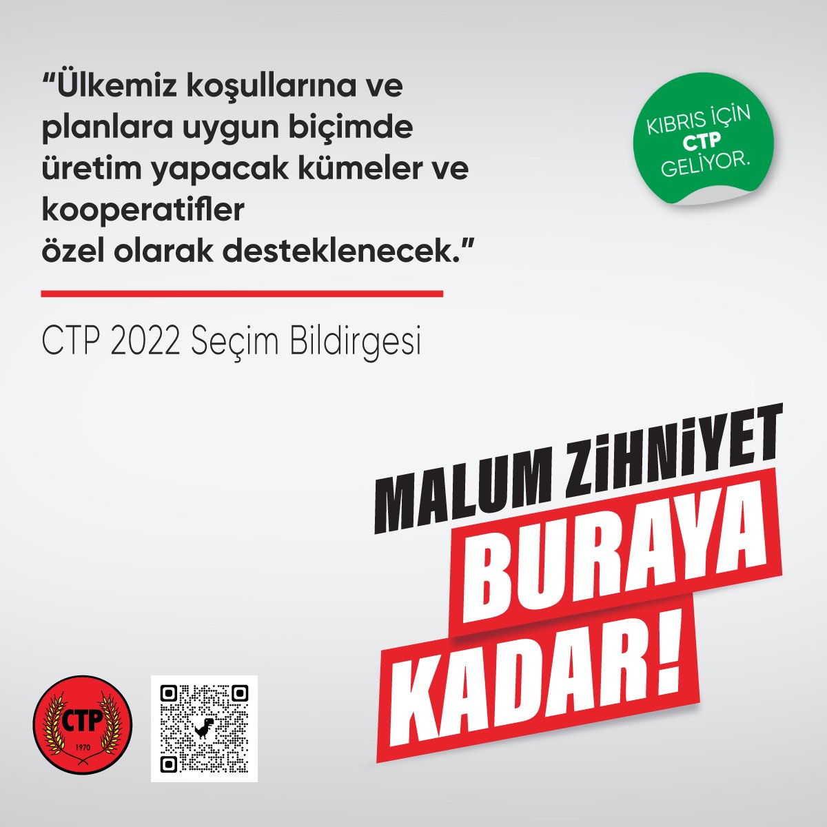 kibrisicinctp's tweet photo. CTP 2022 Seçim Bildirgesi'nden

#UBPZihniyetiBurayaKadar
#KıbrısİçinCTPGeliyor
#YaptıkYineYaparız https://t.co/RbXtCDyuxt