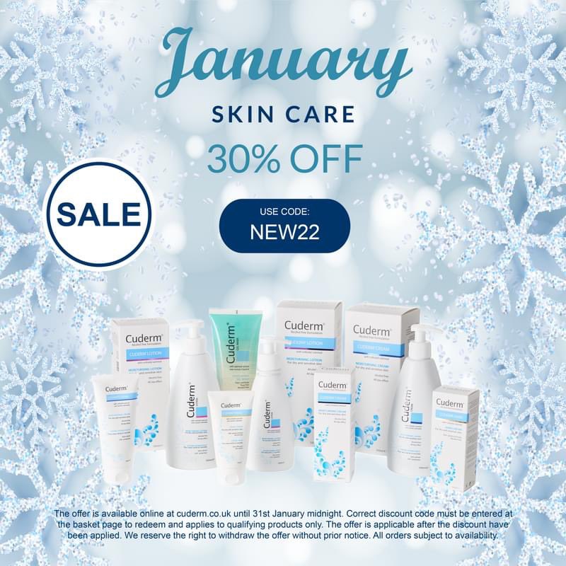 CudermUK's tweet photo. Happy New Year from our family to yours! Receive 30% off all Cuderm products from now until Jan 31st 2022. 
Use the promo code NEW22 at the checkout to get a discount. 

https://t.co/mZQ7ds7Iyb

#Skincare #crueltyfree #veganskincare #januarysale #UKGiftAM #UKGiftHour #oatskincare https://t.co/HnSpwaCzUj