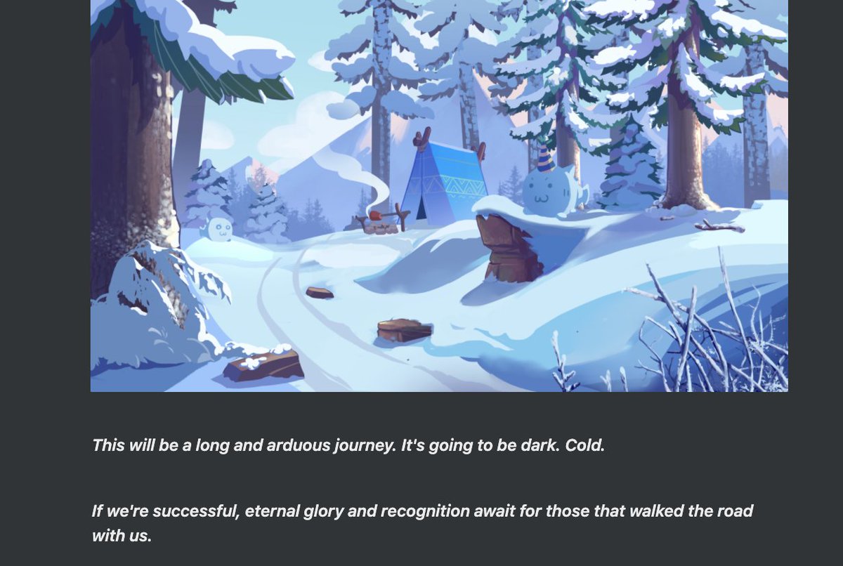 Jihoz_Axie's tweet photo. In the creator guide: https://t.co/LYXAOm6CTB

We've always said this would be a long and arduous journey. https://t.co/OUizBP82Ej