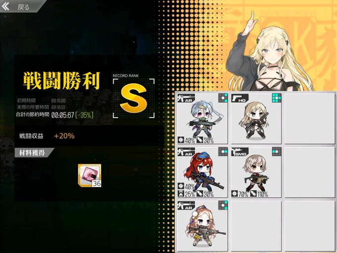 今週の融合演習

https://t.co/SCsxrEQMC6

月、木 (-32~35%)
火、金 (-25~27%) 
水、土 (-30%) 

コントロール不要
%は乱数により多少異なる場合があります
(火·水曜日の融合演習も設定しておけば機器を変えない限りそのまま残ります)

K5···これで何週目?😂

#ドルフロ
#融合演習 