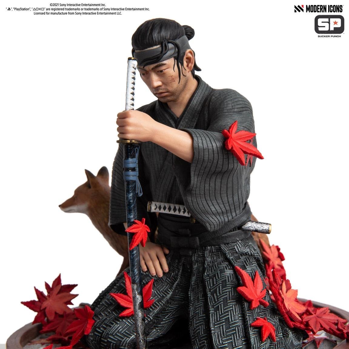 Wario64's tweet photo. Ghost of Tsushima Jin Sakai 5.5-in Modern Icons Collector's Statue Series Statue GameStop Exclusive is $62.99 at GameStop ($59.49 for Pro members) https://t.co/6rLNy6Cu4K #ad https://t.co/9in4nwRbjk