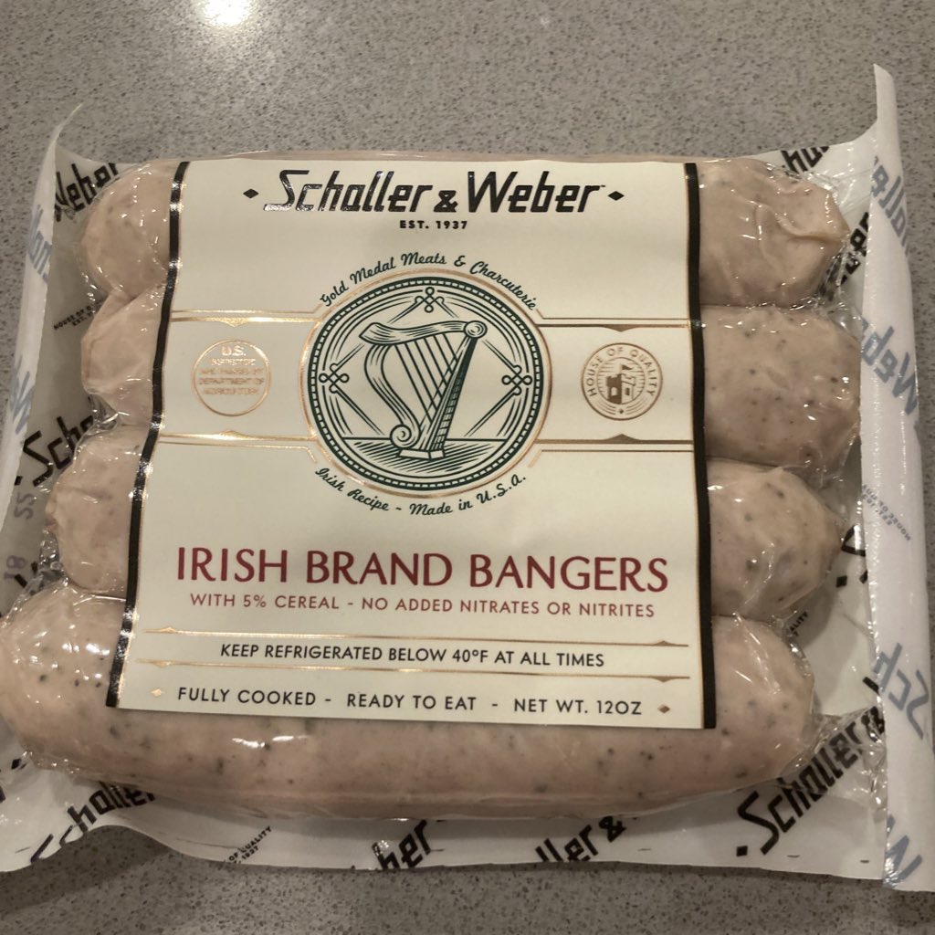 TQPurdon's tweet photo. Big day planned. Doing these @SchallerWeber Irish Bangers with fresh local farm eggs from @StandingRockST for breakfast and then spend the afternoon watching @treylance09 and making the #SundayGravy for tonight’s #BakedZiti.

#PurdonNation #WinterSunday 

https://t.co/1r24Y25ZD0 https://t.co/UOwGq260h2