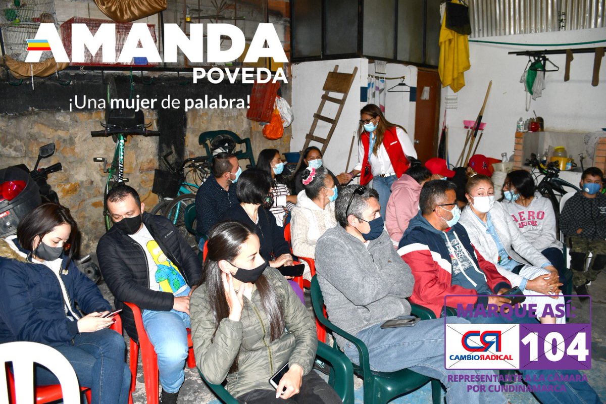 Amandapovedaz's tweet photo. #Cundinamarca Desde mi querido municipio de #Chía en compañía de lideresas con anhelo de emprender, juventudes que sueñan con una mejor educación y hombres valientes y luchadores de la vida. https://t.co/AvgzDgk8K1