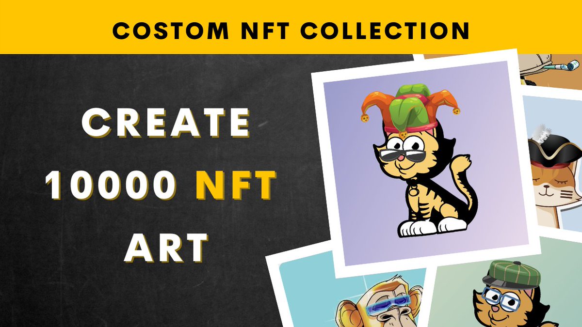 MymaStars's tweet photo. create unique nft art collection with 1000, 5k, 10k nfts 
https://t.co/Rqv5TAguO4

#NFTCommunity #nftart #NFTs #NFTartist #NFTCollection  #NFTCommmunity  #NFTs https://t.co/XkpJaMlTpu