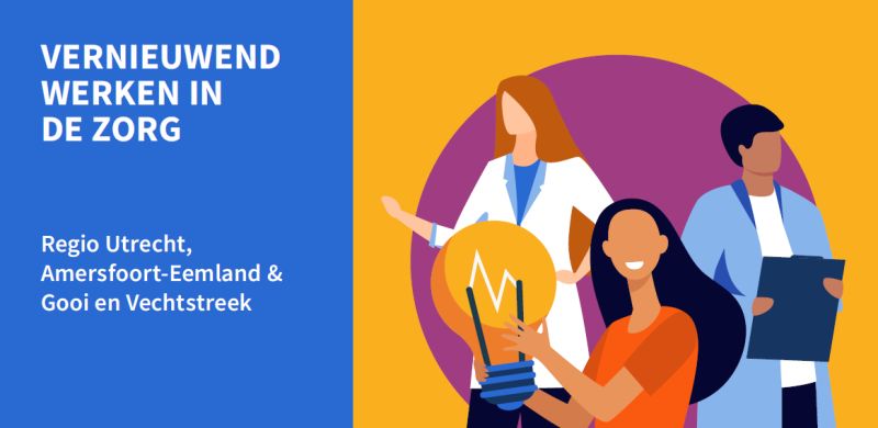 DoeSamen's tweet image. Utrechtzorg start regionale editie van Vernieuwend Werken in de Zorg ontwikkeld door @ReinaerdeZorg  #innoverendoejesamen &amp;amp; de Sociale Innovatie Academie. Maak kennis tijdens een online proeverij! bit.ly/3F8TY7Q