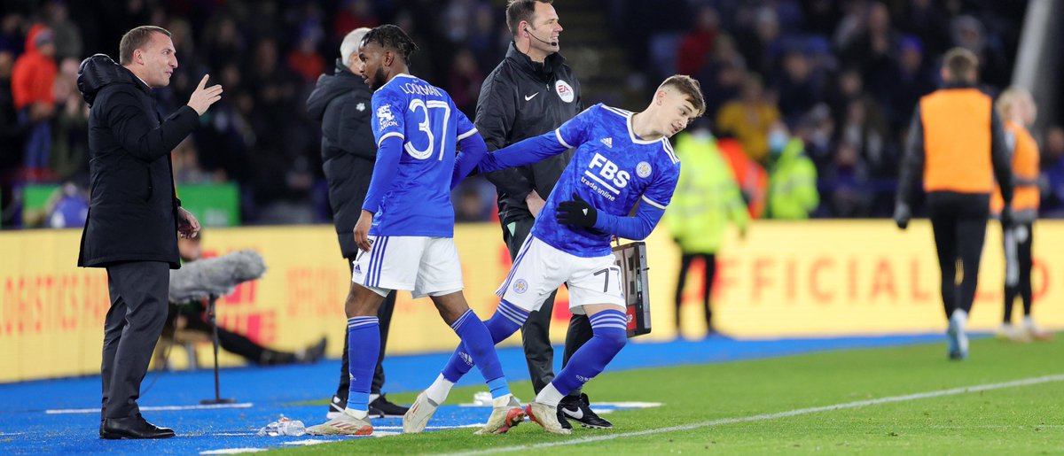 Congratulations to the three #lcfc Academy stars who made their first-team debuts in #LeiWat 👏‍