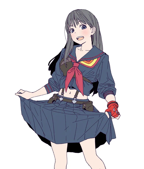 明日ちゃんのセーラー服!!!! 
