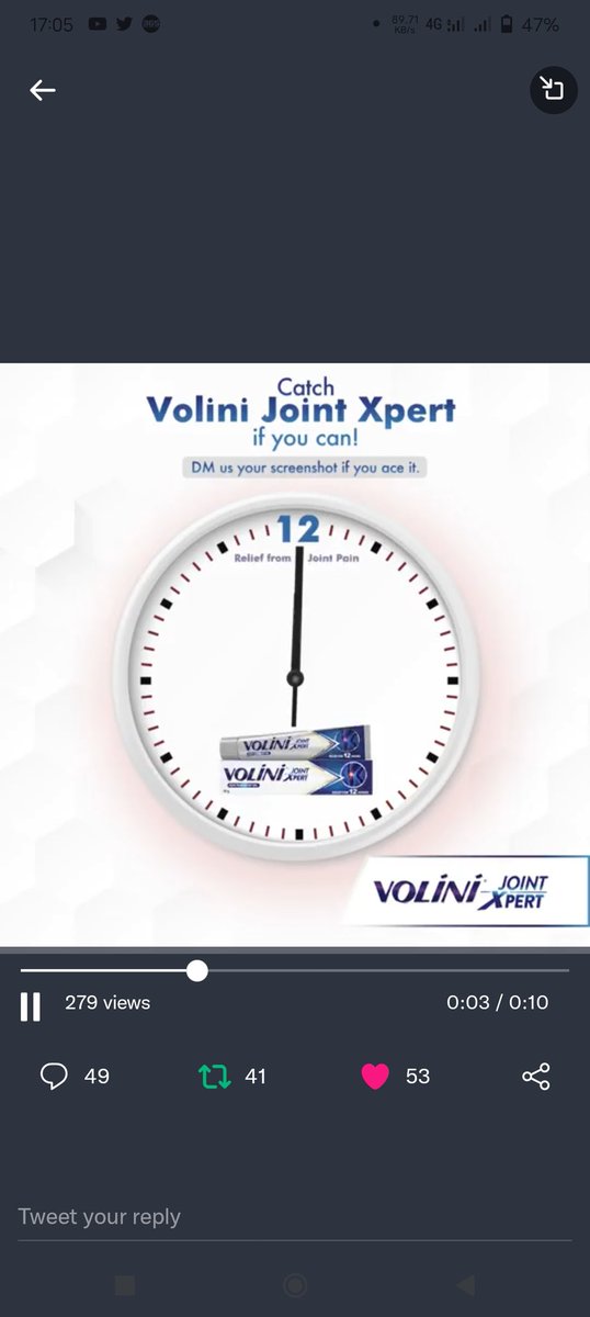 alamgir_asl's tweet photo. @MyVolini khatarkar_shikha Check my DM perfect screenshot.
@myvolini
#GameTime #Volini #PainRelief #WinWithVolini #ContestAlert @SaddamMolla0071 @AlexNoorMdKhan1 @ASIF_MOLLA007 https://t.co/qiuSm2MCFg