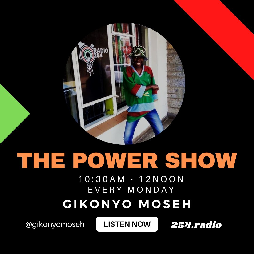 GikonyoMoseh's tweet photo. I'm ready!!! Are you??

Tomorrow at exactly 10:30AM we party kama kawaida!!! Yaaas it's my first show this winning year.. Embrace yourself fam! #playke #kenyanmusic #Radio254 #ThePowerShow #2022year #HappyNewYear 

Tune in https://t.co/1synxMg50R
@Radio254Online https://t.co/bdLgqAKrrz