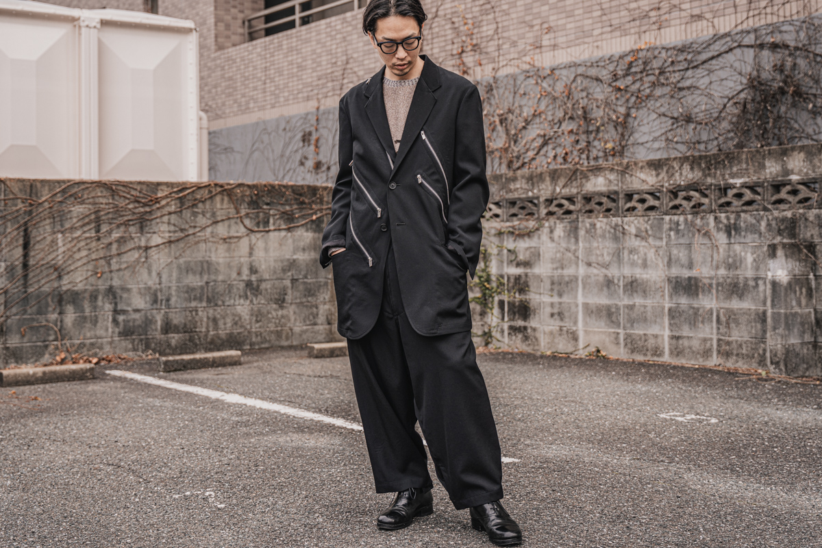 yohji yamamotoノーカラーシャツ alexandros 川上洋平 | www.jarussi