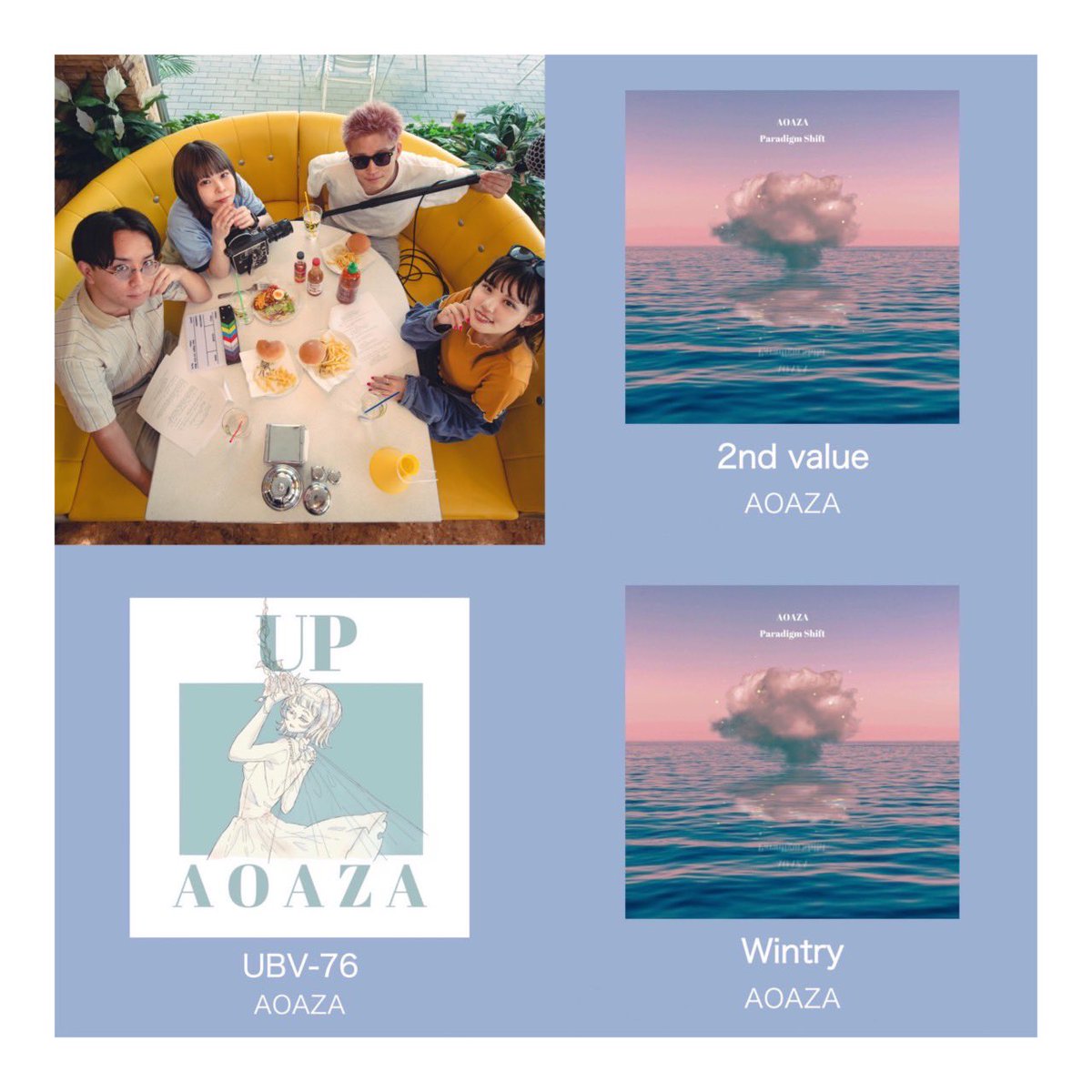 🎧出演アーティストおすすめ曲3選🎧

第3弾はAOAZAです🎶他にも素敵な曲が沢山なので是非聞いてみてください🐰2月11日配信｢Cherish｣是非見てください！
#AOAZA #ESP東京 #学生ライブ #配信ライブ