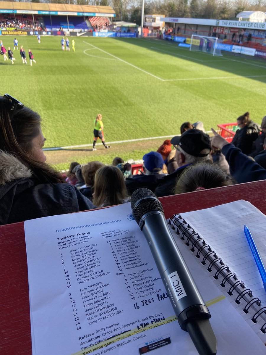 Back at it ⚽️ 

#wsl #BHA #Host