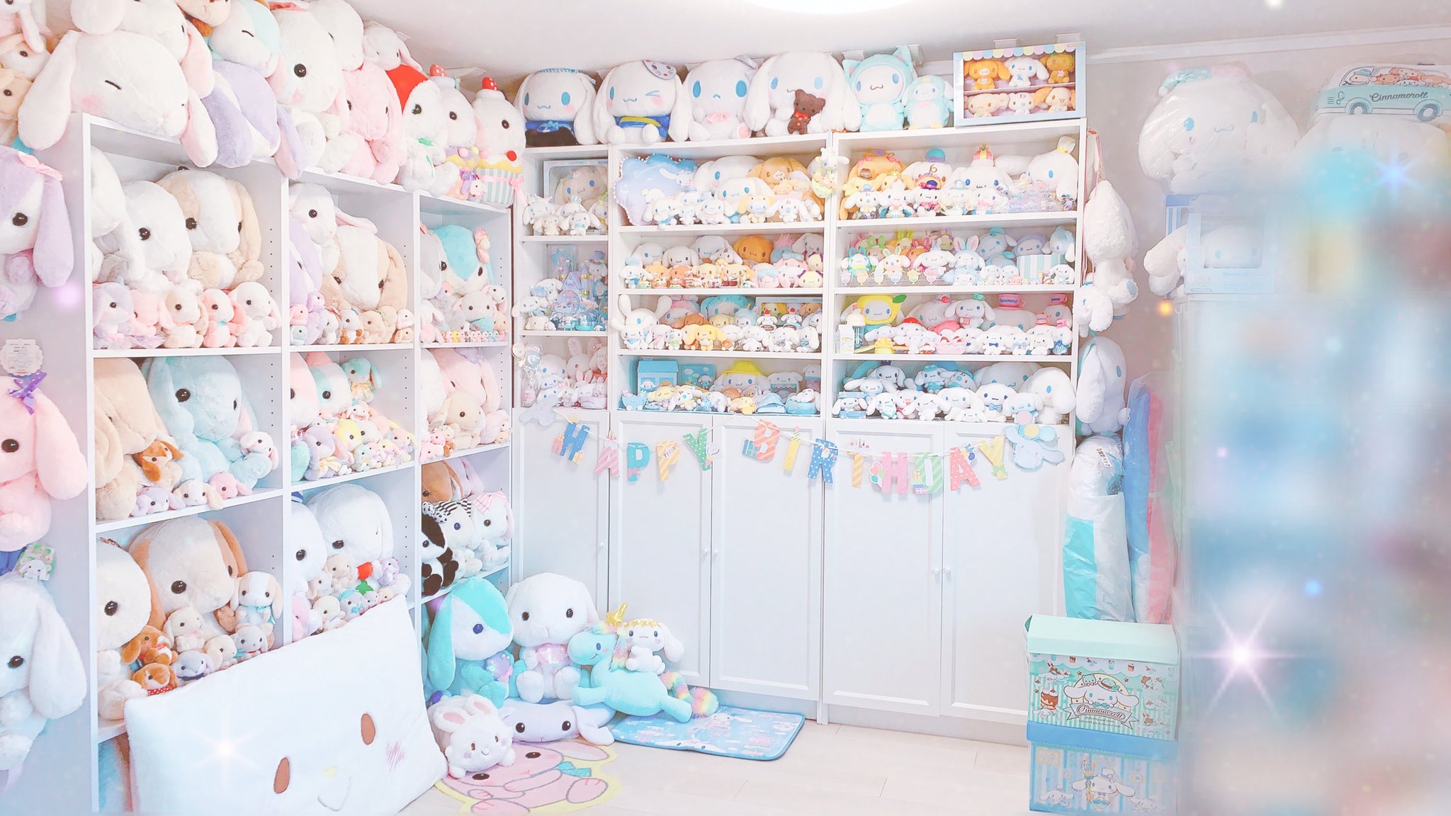 たれみみ シナモン ぽてうさ部屋 大好きがいっぱいの癒し空間です 右側は衣装ケース10個に グッズが たくさん入ってます サンリオ部屋 シナモロール部屋 シナモン部屋 ぽてうさろっぴー ぬいぐるみ部屋 T Co Em0gzsjjgr Twitter