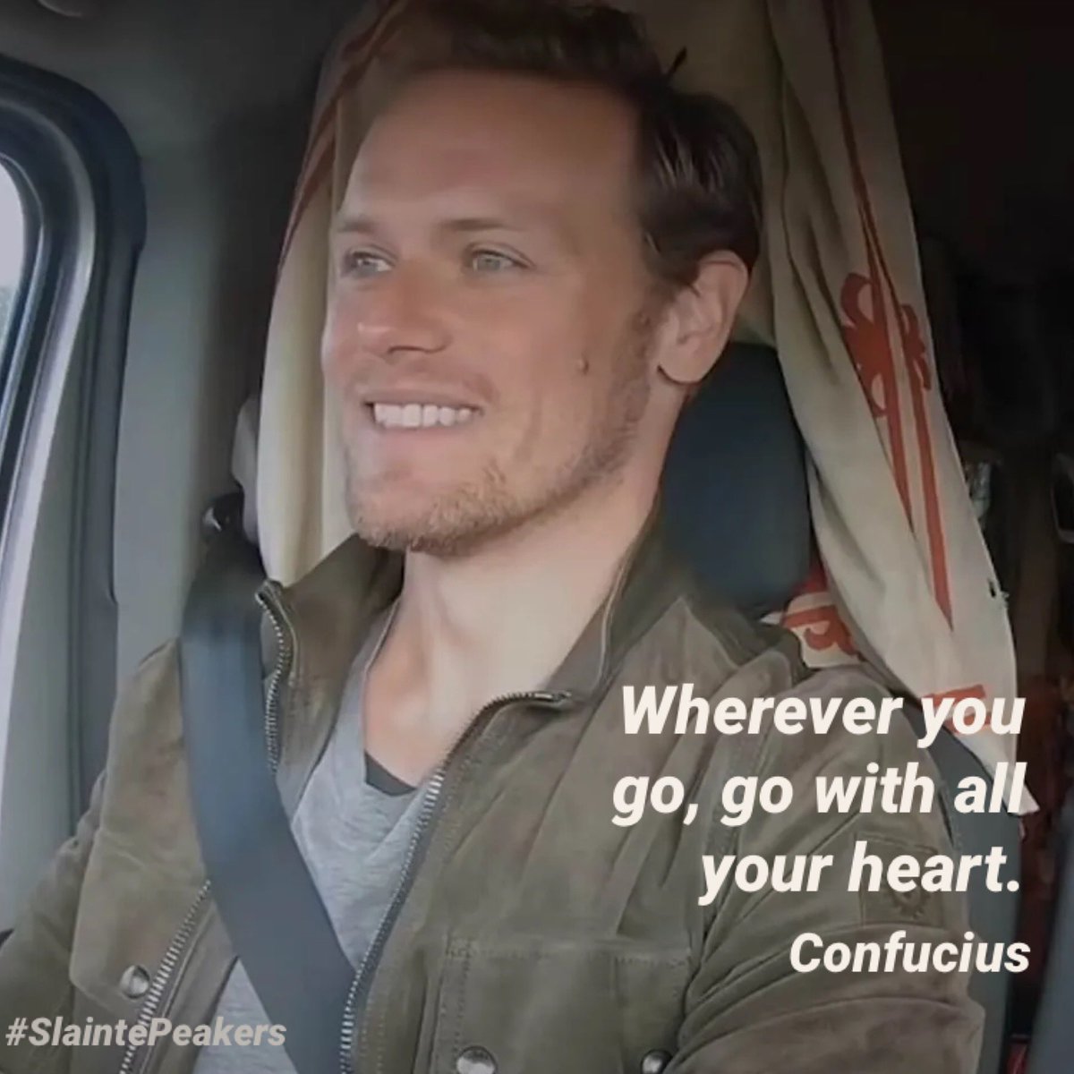 SUNDAY January 9th
Every successful journey in life begins in your heart.  
#SamHeughan
#MPC2021
@Elara38 @sdotrn21 
@amybud @sunset1912 
@michelle110773 
@winikin @BMarlene_ 
@MaryRohrer16
@jpcook4 @giron_mc
@SchnepsTamara
@MDrummond95 
@SavannahhForge