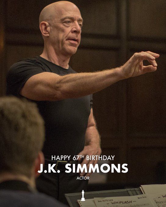 Happy 67th Birthday to J.K. Simmons.      