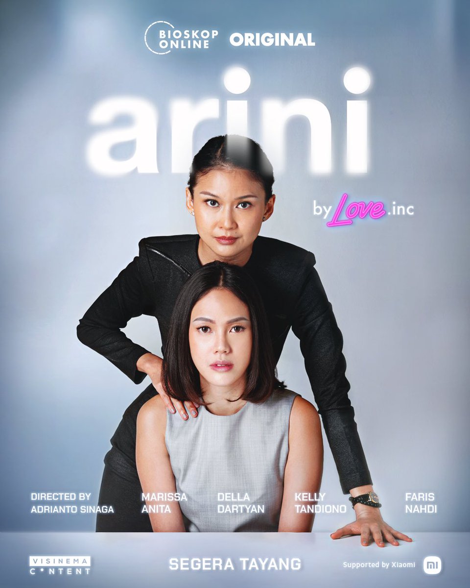 Arini by Love.inc, sebuah spin off dari <a href="/loveforsalefilm/">LOVE FOR SALE</a>, tentang seorang agent perempuan yang misterius dan membuat hati banyak lelaki patah hati: Arini. 

Sosoknya yang misterius akan hadir kembali, siapakah yang akan ditinggalkan Arini kali ini?