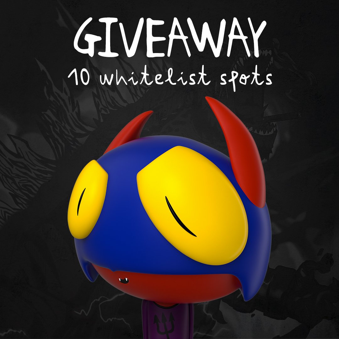 PG (@pggroup_) on Twitter photo Excited to partner with <a href="/LilHeroesNFT/">Lil' Heroes by Edgar Plans</a>
made by Edgar Plans to give away 10 whitelist spots!
To participate :
1️⃣ Like and RT this tweet
2️⃣ Follow @PGodjira & <a href="/LilHeroesNFT/">Lil' Heroes by Edgar Plans</a>
3️⃣ Tag 2 frens
Ends in 48 hours from this tweet. Excited to partner with <a href="/LilHeroesNFT/">Lil' Heroes by Edgar Plans</a>
made by Edgar Plans to give away 10 whitelist spots!
To participate :
1️⃣ Like and RT this tweet
2️⃣ Follow @PGodjira & <a href="/LilHeroesNFT/">Lil' Heroes by Edgar Plans</a>
3️⃣ Tag 2 frens
Ends in 48 hours from this tweet.