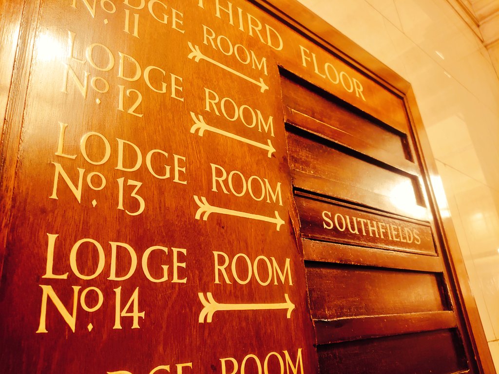 southfields4588's tweet photo. Unlucky for some but Room 13 @FreemasonsHall proved to be a great venue for our ceremony  #Freemasonry https://t.co/axIvgU9dT9