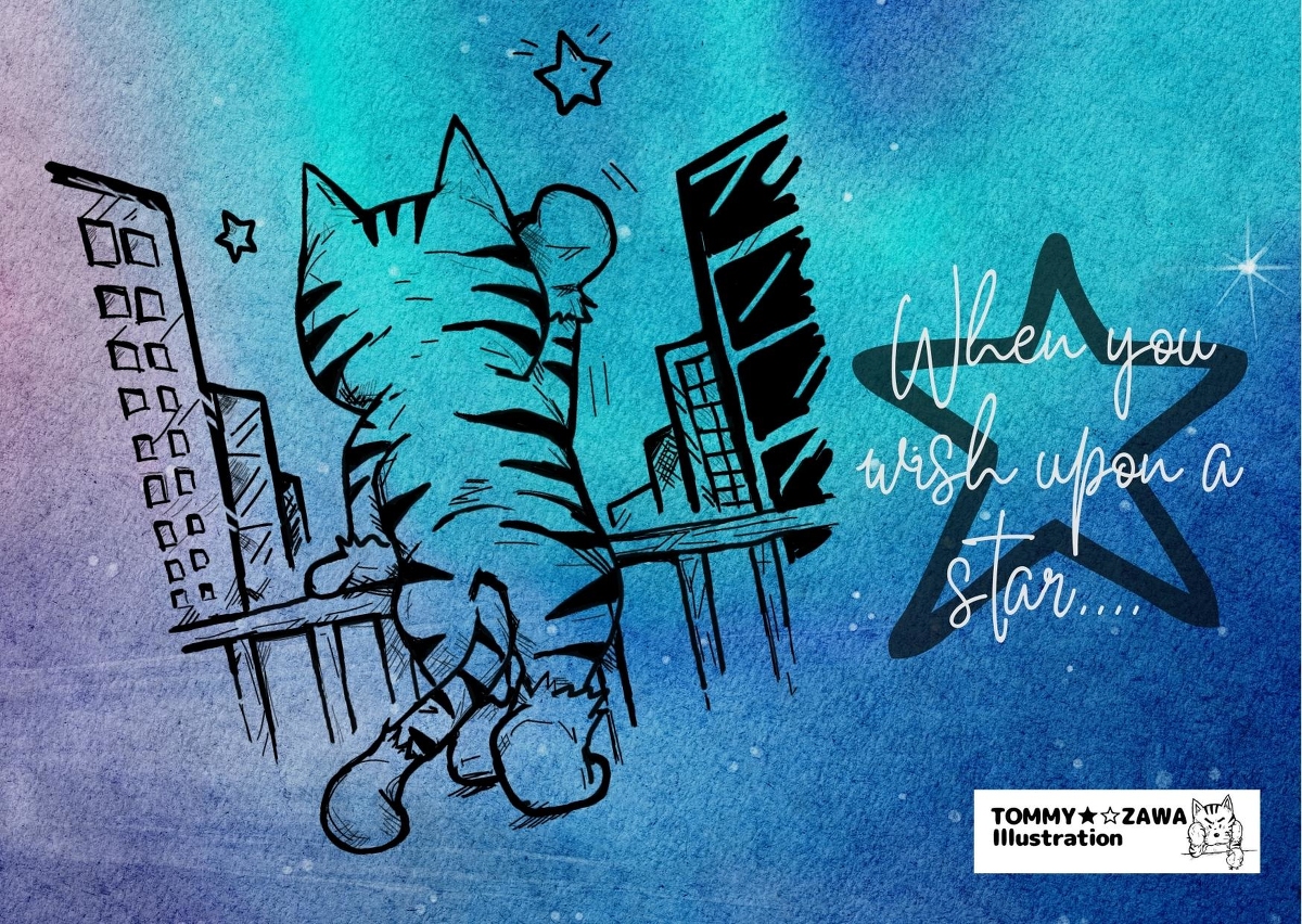 Tommy Zawa Akiyama Illustration Artist とらも 願いを オリジナル アート 寅年 とら 星空 星に願いを イラスト かわいい 癒し系 きれい T Co Kyxyk0iv3t T Co U2alk7nxuv Twitter Tommy Zawa Akiyama Illustration Artist とらも 願いを オリジナル アート 寅年 とら 星空 星に願いを イラスト かわいい 癒し系 きれい T Co Kyxyk0iv3t T Co U2alk7nxuv Twitter