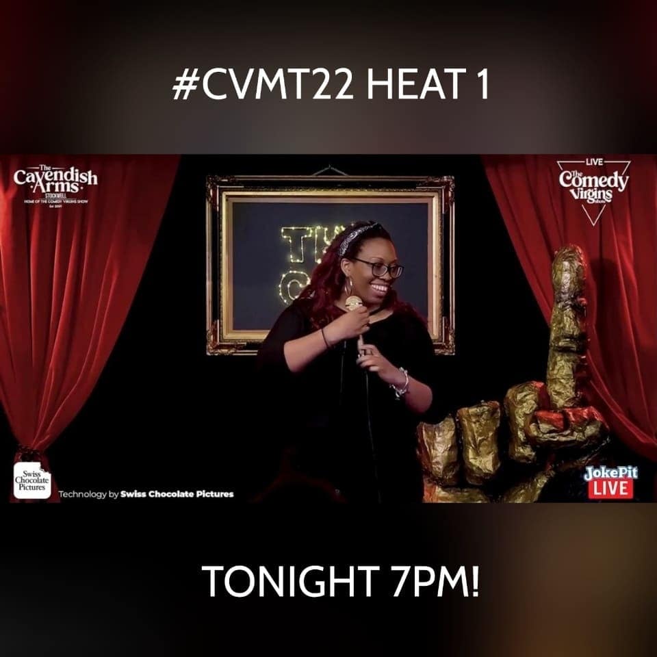 ComedyVirgins's tweet photo. THE COMEDY VIRGINS MAX TURNER PRIZE COMP '22.... STARTS TONIGHT 7pm! The fab @sikisacomedy will be MC'ing the first heat... Plus doing her WIP show straight after!
Seats for #cvmt22 https://t.co/nibcNzjRAp
Reserve seats for Sikisa's WIP show (8.30pm) at https://t.co/dND2oXTXz0 https://t.co/BPY7jpUUU4