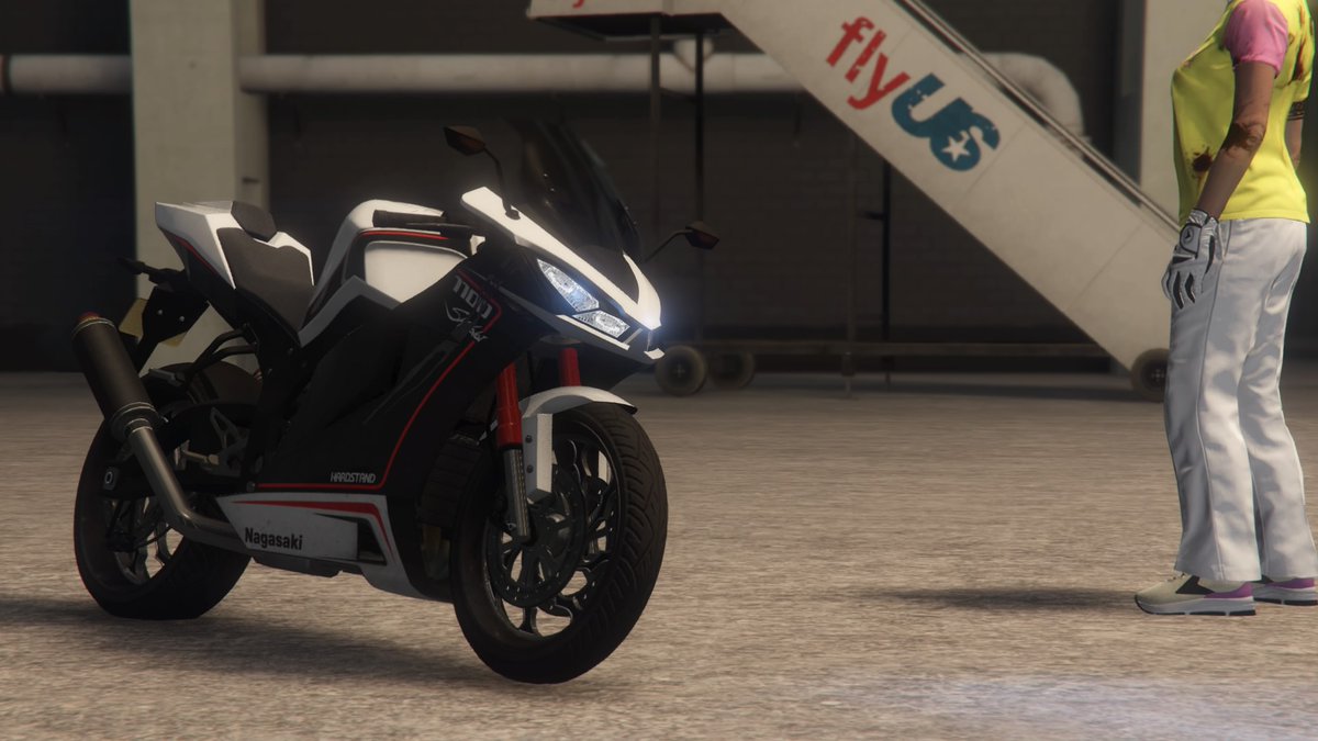 bmwproject2016's tweet photo. 今日は
gameお休みでした
さぁ
明日成人式
天気は晴れやね☀
あっ昨晩の
GTA5で
新しい🏍バイクも
ありましたね🎵
nagasaki
SHINOBI
#GTA5
#GTAOnline
#GTA5フレンド募集
#NextStageGaming
#nagasaki
#SHINOBI
#New
#BIKE https://t.co/6UWdXWiQXr