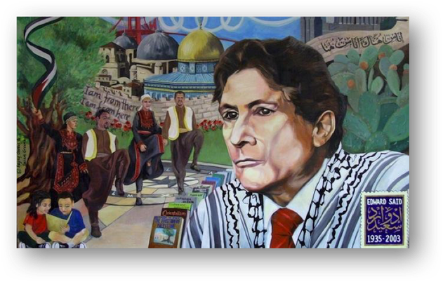 DHPatWM's tweet image. Edward Said highlighted the falsities in current paradigms of thought, education, politics etc. Said was a prominent postcolonial scholar who criticized notions fabricated by Western nations.
