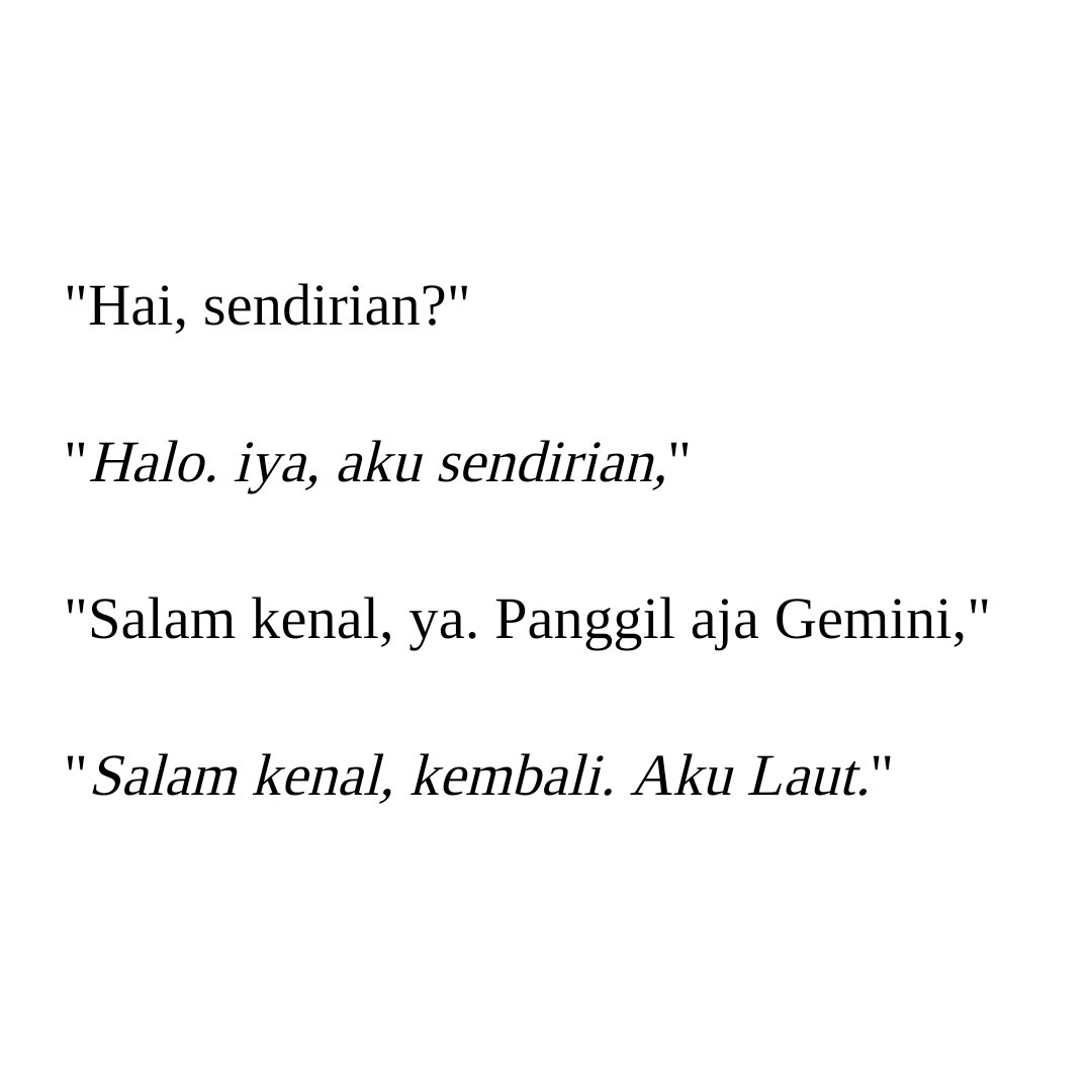 senjascripts's tweet image. ‘Ambiyalen

Kisah diantara dua insan yang ditakdirkan oleh garis khatulistiwa untuk saling melengkapi satu sama lain.

;

— Huang Renjun Alternative Universe.
©senjascripts; 2022