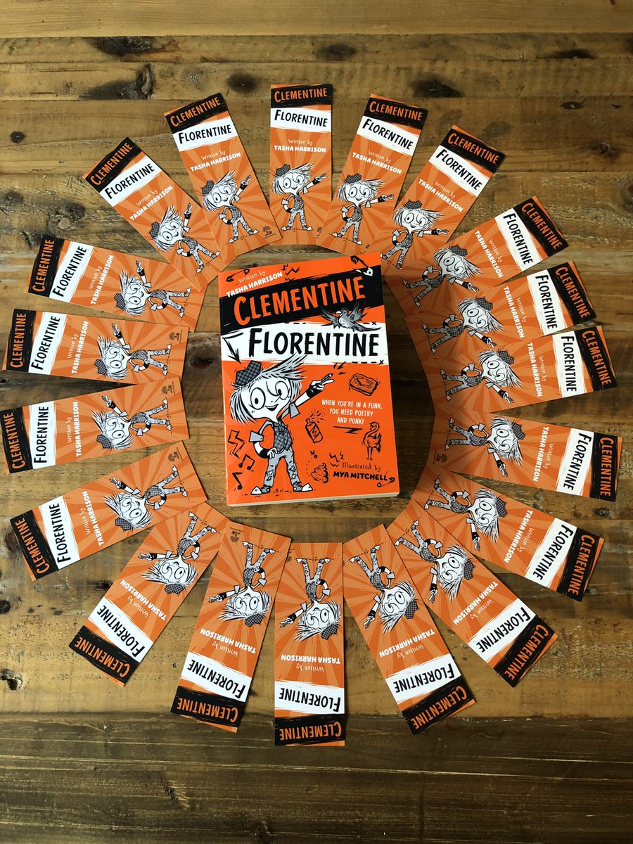 DotDashTash's tweet photo. 🎉To celebrate the publication of #ClementineFlorentine, I’m giving away 1 signed book with a classroom set of bookmarks!🎉

To enter:
👍Like and RT
🍊Follow me
🦊Follow @publishinguclan

Deadline: midday Weds 12th Jan. UK residents only. #edutwitter #mglit https://t.co/M61csDA6Ba