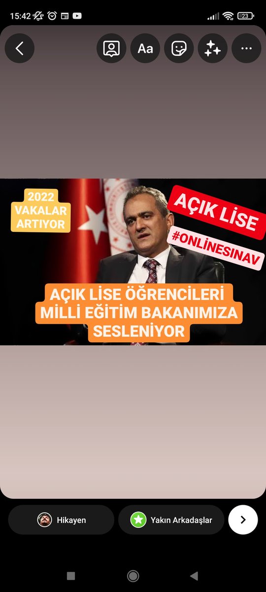 fatihisleyen52's tweet photo. Sevgili Kardeşlerim Haydi Buyrun Milli Eğitim Bakanımıza Seslenmeye. Elçiye zeval olmaz.
2022 Yılı taleplerimizi İletiyoruz. Online sınav istiyoruz #onlinesinav 🤗❤️👍🤗❤️👍
https://t.co/HYmQSRU1bK https://t.co/KJlHnevBbF