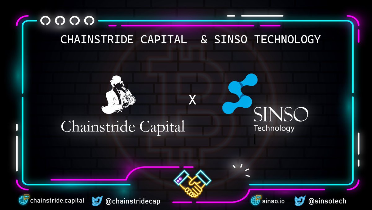 chainstridecap's tweet photo. Chainstride is pleased to announce our new partner @sinsotech.

Sinsotech is building Layer 2 infrastructure for @filecoin.
We look forward to supporting Sinsotech on their journey!

#sinso #chainstridecapital #web3 #filecoin #layer2 https://t.co/bwQZU8XT5F
