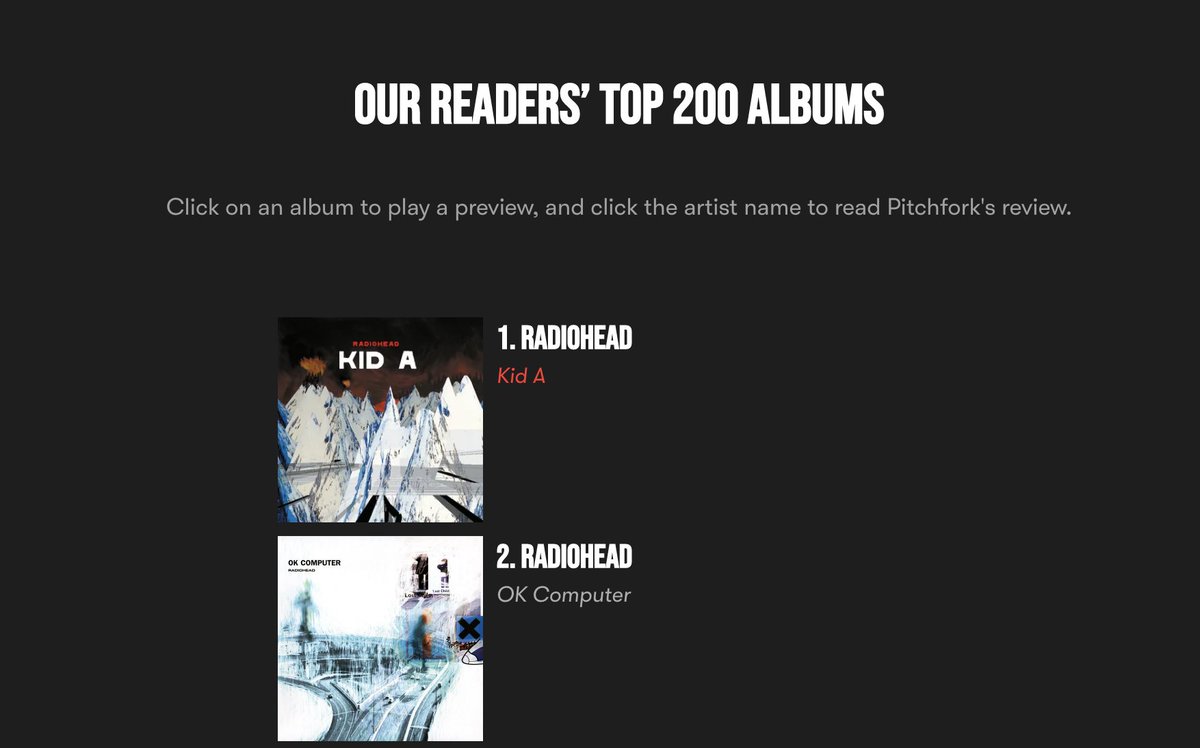 Pitchfork tweet media