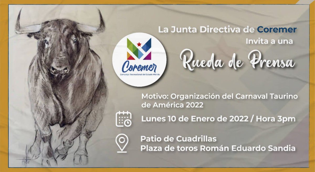 gjgrisolia's tweet image. #coremer #FIS2022 #tauromaquia #feriainternacionaldelsol #carnaval #taurino de #America