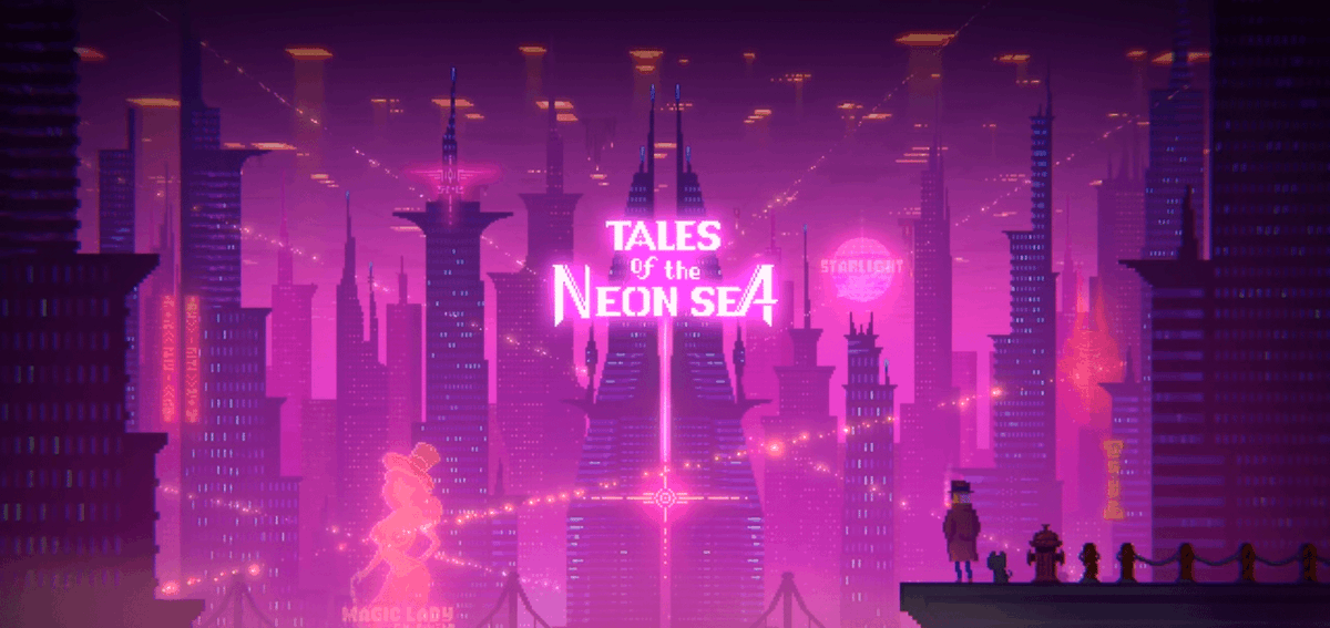 CDarkseason's tweet photo. Part 1 of my playthrough of Tales of the Neon sea kindly gifted to me by @DrinkaFoam will be live on YouTube at 5pm GMT today. Grab a drink and enjoy some neon pixel art puzzle solving. 

https://t.co/HAMYkKsMmD

#twitch #streamer #twitchstreamer https://t.co/mctO56gs7w