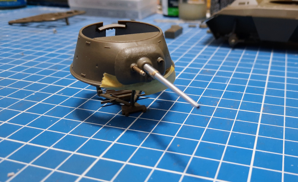 hobbypainter's tweet photo. M8 Greyhound #Tamiya #WIP 1/35 https://t.co/sh2QLnfMif