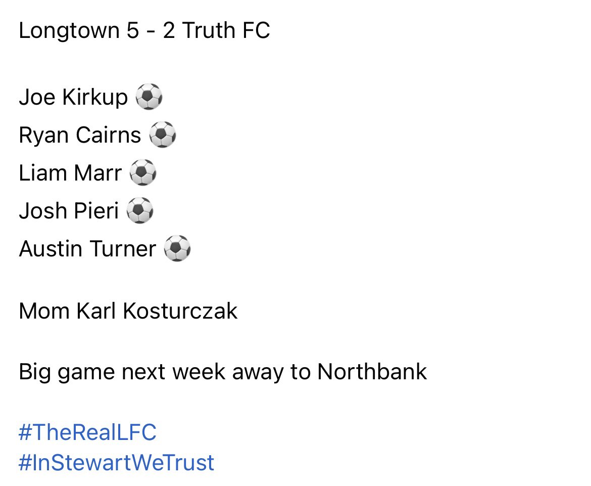 Longtown Football Club tweet media