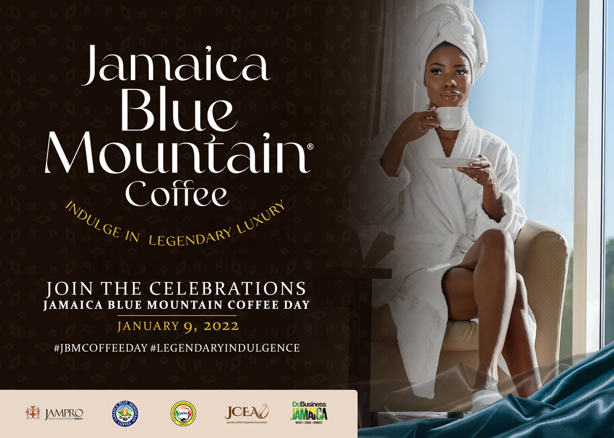 Jamprocorp's tweet photo. How will you indulge in the taste of luxury today?
Join #coffeelovers across the globe as we celebrate the unique fine taste of Jamaica Blue Mountain Coffee.
#JBMCoffeeDay #LegendaryIndulgence #JBMCoffee #Jamaica #Coffeelife #luxurylifestyle #luxurylife #Coffeelover #Coffee https://t.co/hlKQ25wLh2