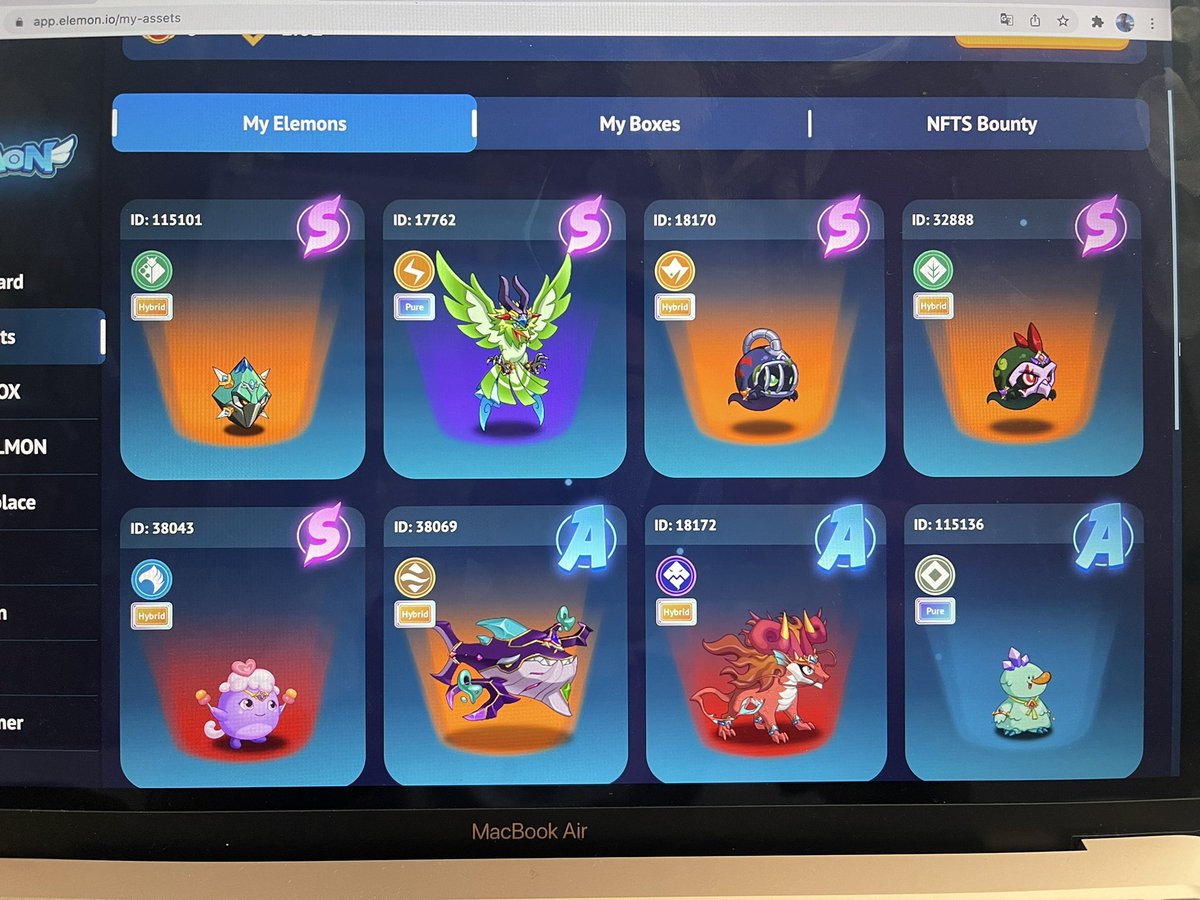 I'm ready 💕💕Love <a href="/ElemonGame/">ELEMON</a> #Elemon 💕💕💕