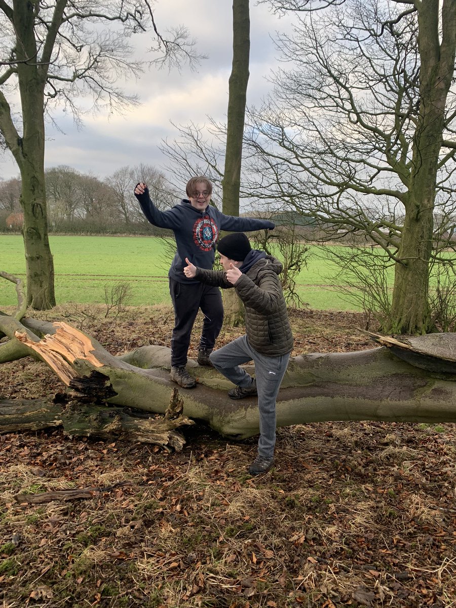 dave214mc's tweet photo. Boys ticking off their first #countytop - East Riding of Yorkshire, Garrowby Hill - a good 200m’s hike from the car. A nice 🏔 to start them off with https://t.co/78kvftLdcz