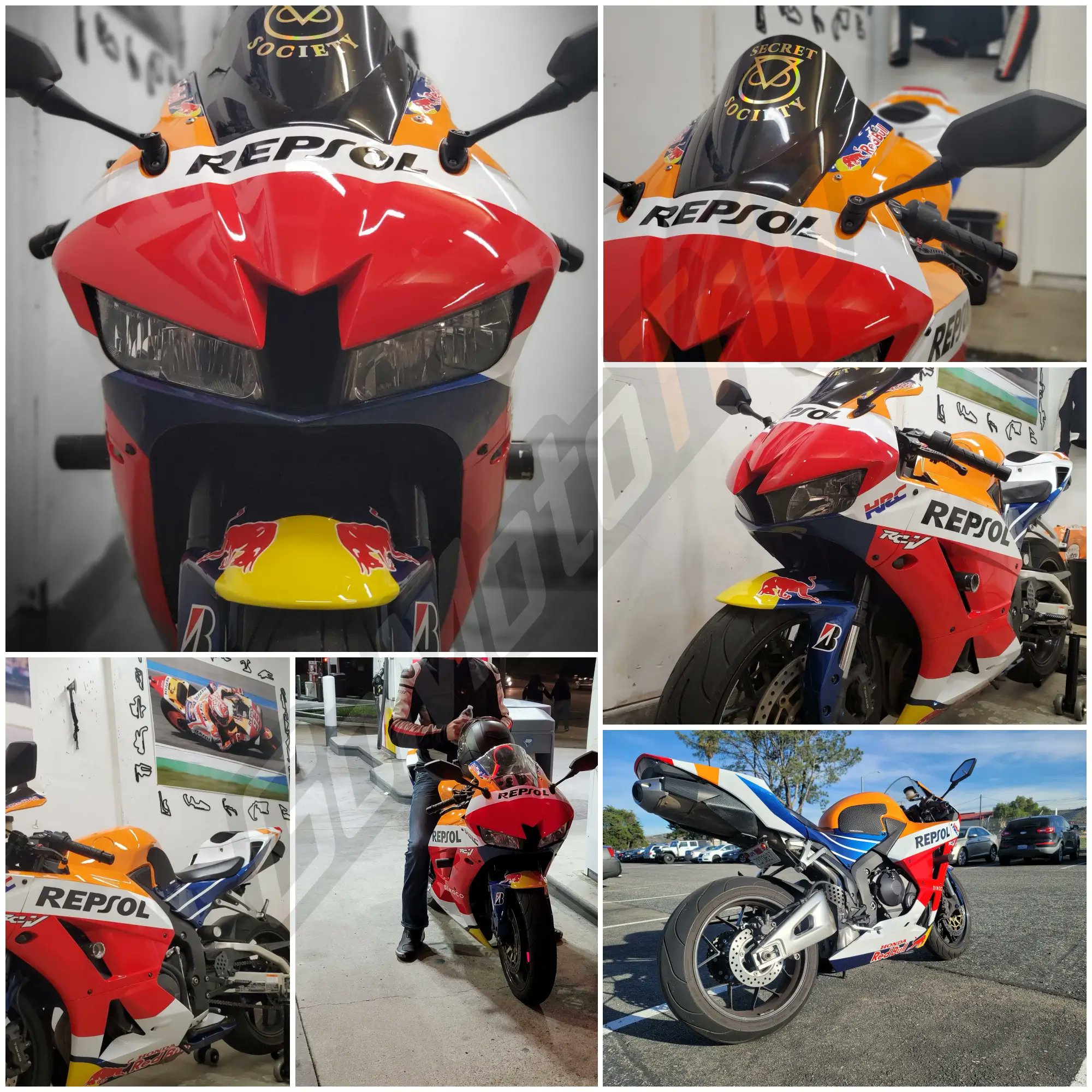 Cbr600rr red sale bull